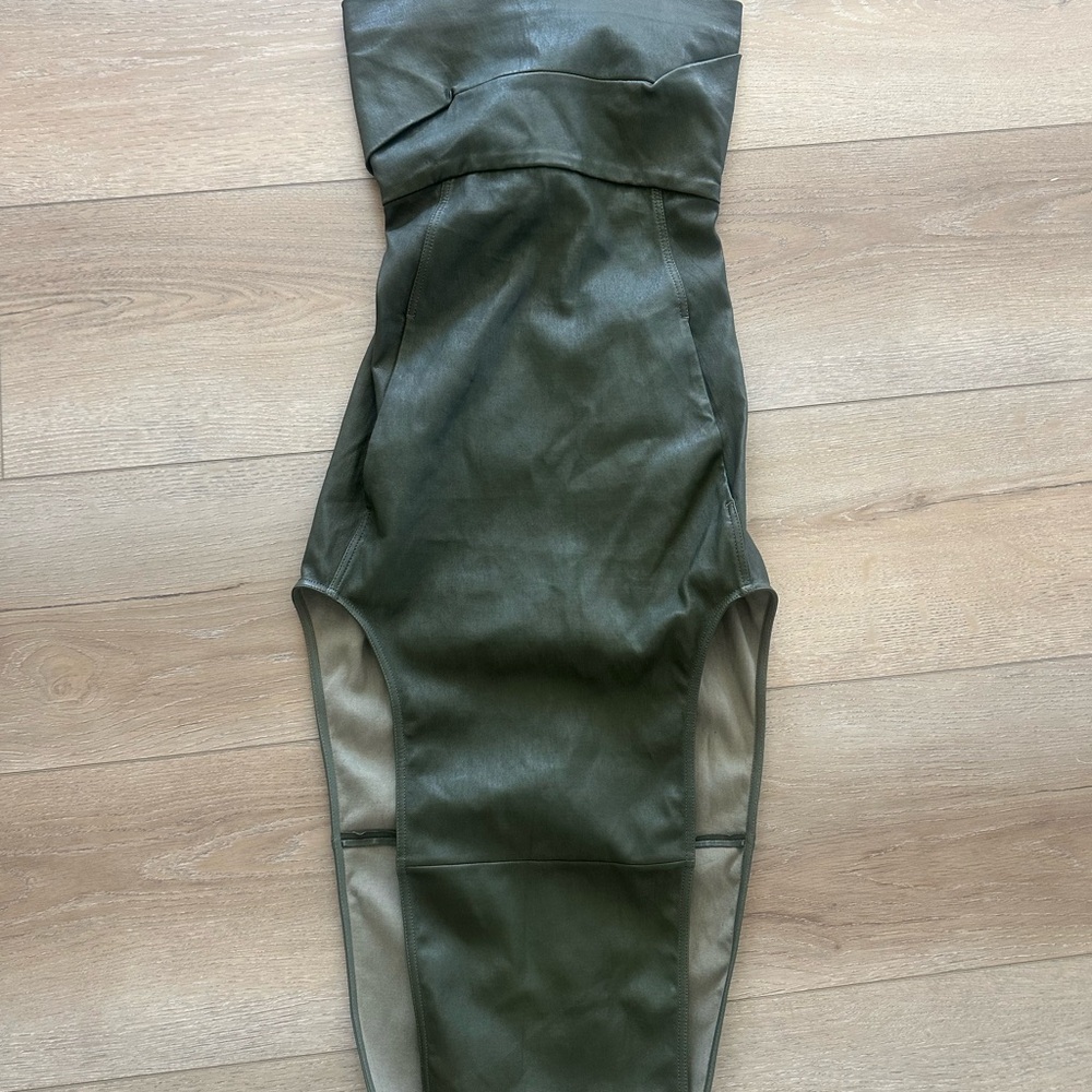 Rick Owen’s olive green dress 4